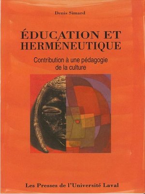 cover image of Education et herméneutique